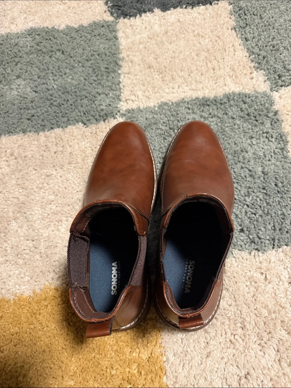 Sonoma Chestnut Brown Chelsea Boots